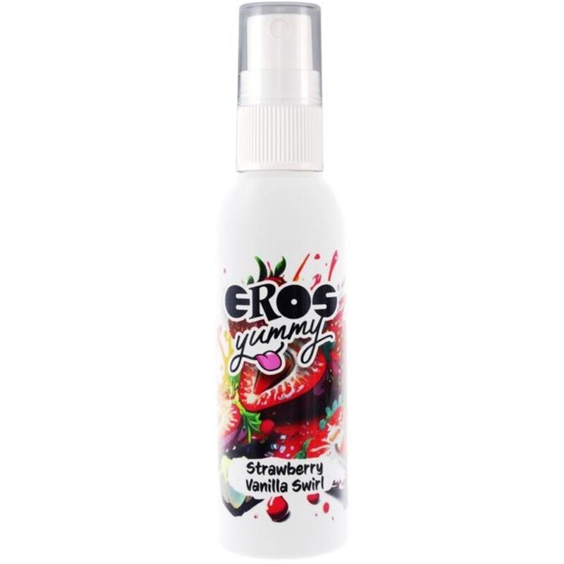 Spray corporel aromatisé fraise vanille 50 ml — vue principale