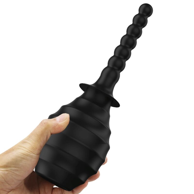 Masseur de prostate vibrant avec télécommande — vue de dos