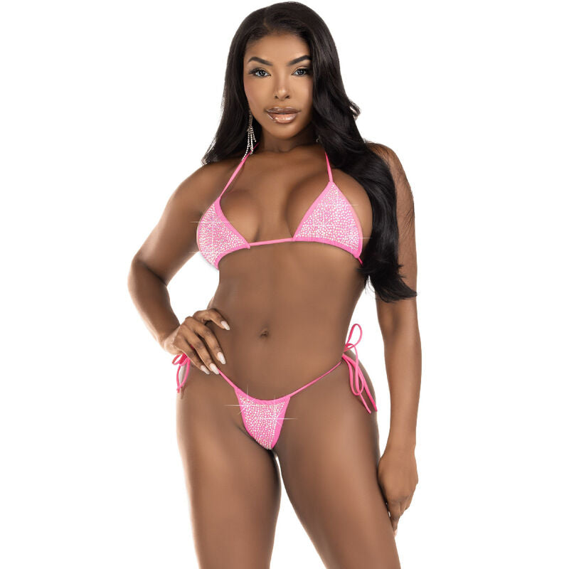 Bikini lingerie à strass glamour — vue galerie 11