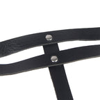 Ceinture harnais en cuir à chaînes et anneaux — emballage produit