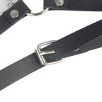 Harnais ceinture en cuir à chaîne pour femme — emballage produit