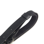 Harnais ceinture en cuir à chaîne pour femme — vue rapprochée