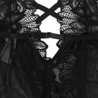 Body teddy dentelle dos nu col américain et jupe tulle — emballage produit 2