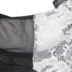Body transparent sensuelle Subblime noir blanc — vue rapprochée