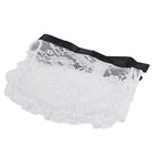 Body transparent sensuelle Subblime noir blanc — détail base