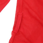 Robe nuisette transparente à détail dentelle rouge — détail base 2