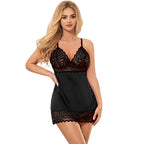 Babydoll à imprimé fleuri sur la poitrine — détail produit