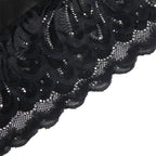 Babydoll à imprimé fleuri sur la poitrine — finition matière