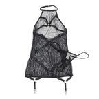 Robe lingerie transparente dos nu Subblime — vue de dos