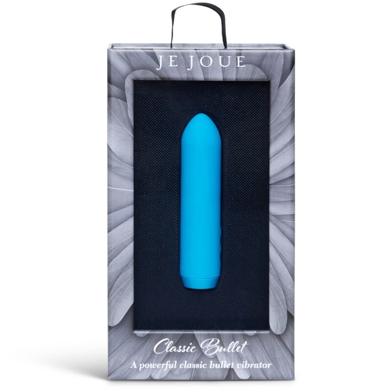 Mini vibromasseur bullet en silicone avec manchon doigt — vue de profil