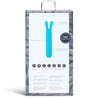 Stimulateur clitoridien Bullet Rabbit silicone teal — vue de dos