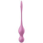 Boules de Geisha vibrantes connectées Love Birds Satisfyer — vue trois quarts