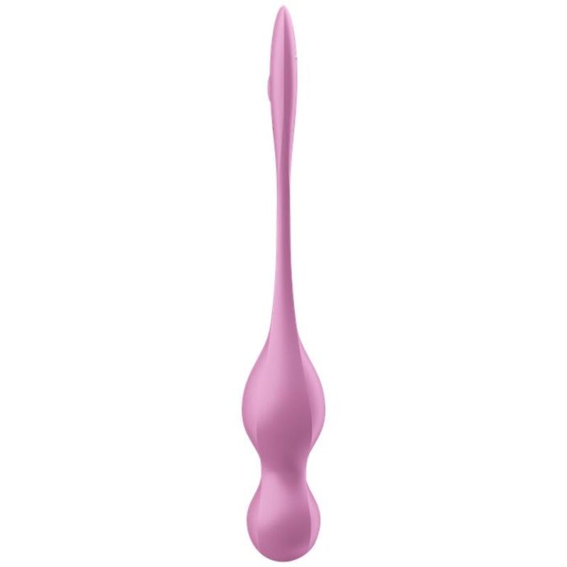 Boules de Geisha vibrantes connectées Love Birds Satisfyer — vue trois quarts