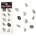 Lot de 10 tatouages temporaires Candy — vue principale