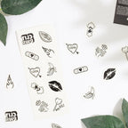 Lot de 10 tatouages temporaires Candy — détail produit