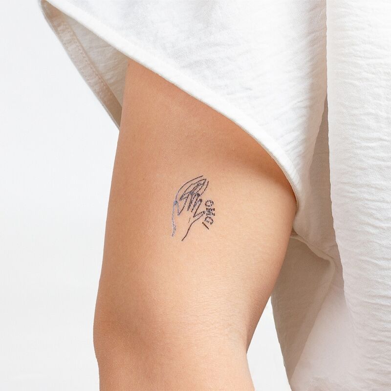 Lot de 10 tatouages temporaires coquins — détail produit