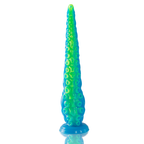 Gode tentacule fluorescent fin en silicone fantasy — packaging fournisseur