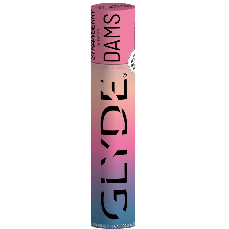 Digue dentaire latex saveur fraise pour sexe oral — vue principale