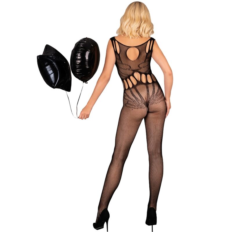 livco corsetti fashion amahil bodystocking sans crotchless noir taille unique