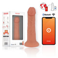 Gode vibrant connecté silicone Bogotá 9 modes — vue principale
