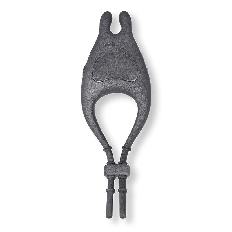 Anneau vibrateur réglable Pampa avec stimulateur clitoridien — détail texture surface