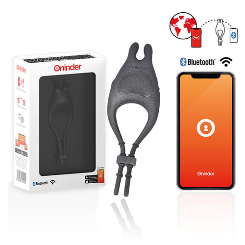 Anneau vibrateur réglable Pampa avec stimulateur clitoridien — vue principale