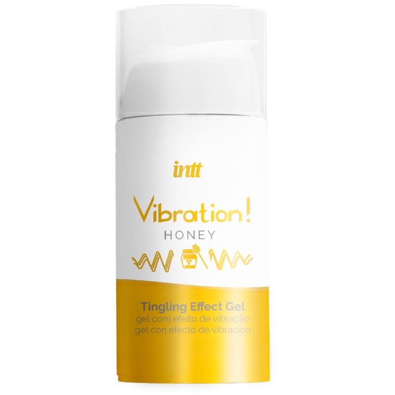 intt gel vibrateur liquide au miel puissant stimulant intime 15 ml