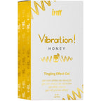 intt gel vibrateur liquide au miel puissant stimulant intime 15 ml