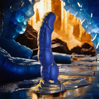 Gode poseidon fantasy en silicone des mers — détail produit