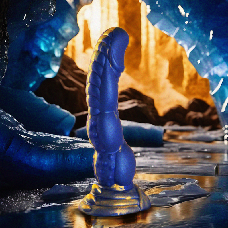 Gode poseidon fantasy en silicone des mers — détail produit