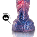 Gode dionysus fantasy en silicone coloré — emballage produit