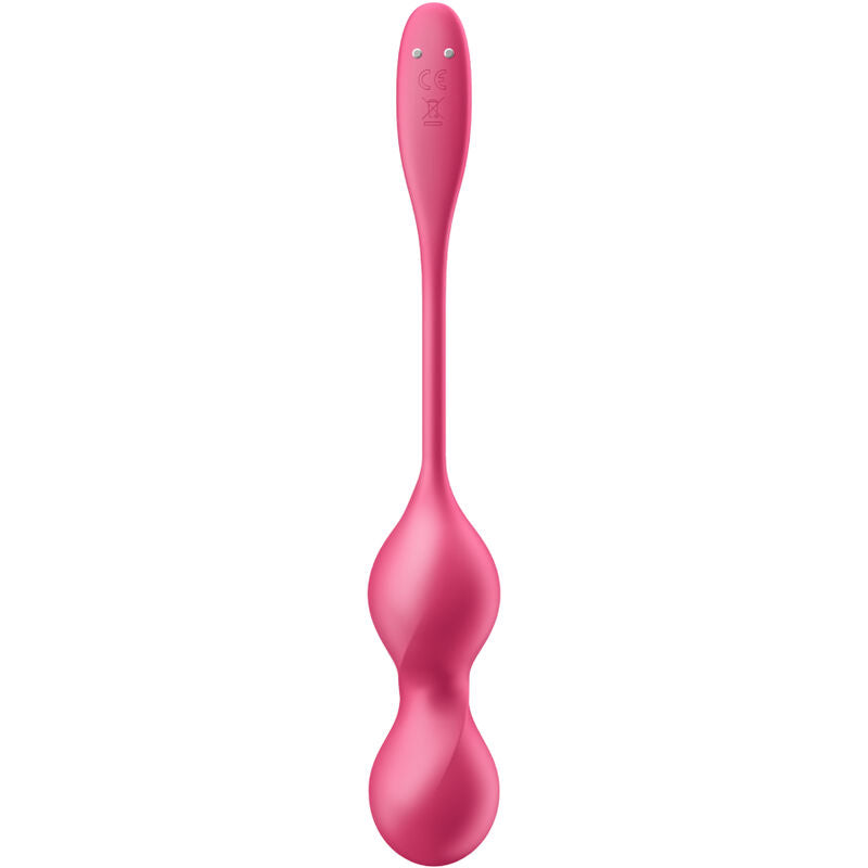 Boules de Geisha vibrantes connectées Love Birds Satisfyer — vue de profil