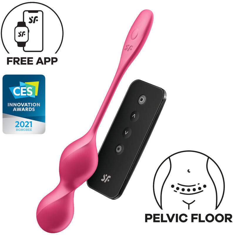Boules de Geisha vibrantes connectées Love Birds Satisfyer — vue principale