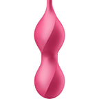 Boules de Geisha vibrantes connectées Love Birds Satisfyer — vue de dos