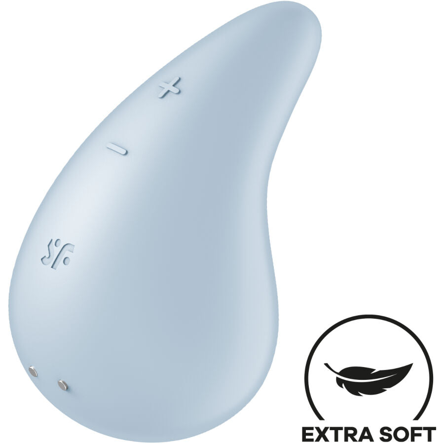 Vibromasseur clitoridien lay-on Dew Drop — vue rapprochée
