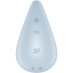 satisfyer vibrateur dew drop lay on blanc