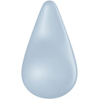 satisfyer vibrateur dew drop lay on blanc