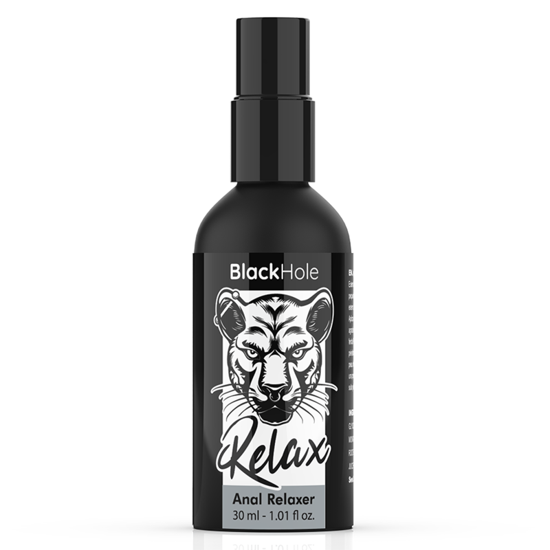 Spray relaxant anal Black Hole 30 ml — détail produit