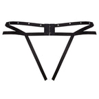 livco corsetti fashion string nomade sans crotchless noir