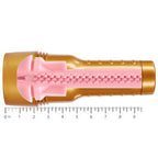Masturbateur Fleshlight Stamina Training Unit rose — détail texture surface