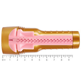 Masturbateur Fleshlight Stamina Training Unit rose — détail texture surface