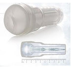 Masturbateur réaliste Fleshlight Ice transparent — détail produit
