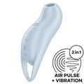 satisfyer pocket pro 1 stimulateur de clitoris bleu clair
