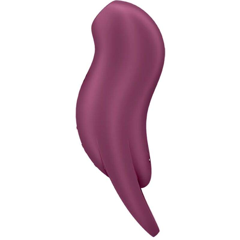satisfyer pocket pro 1 stimulateur de clitoris grenat