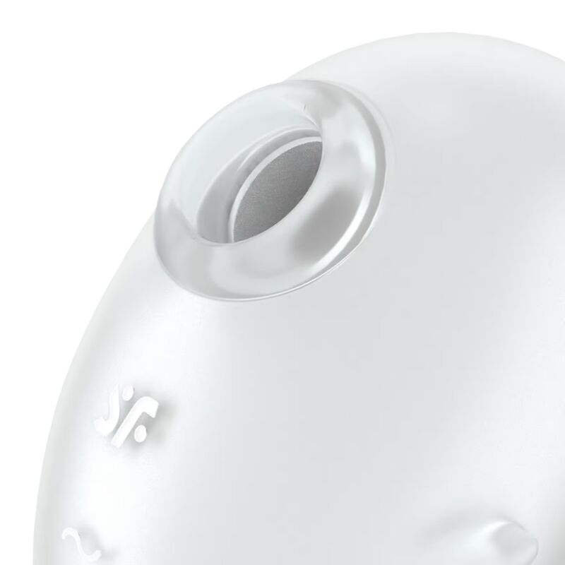 Stimulateur clitoridien à ondes de pression et vibrations — vue de profil