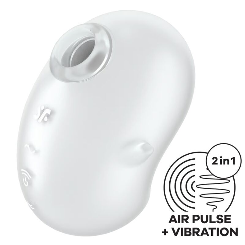 Stimulateur clitoridien à ondes de pression et vibrations — détail produit