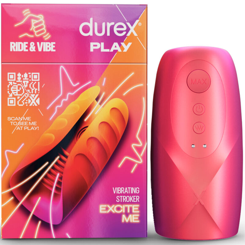 Masturbateur vibrant texturé Ride & Vibe — vue principale