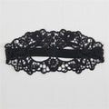 Masque en dentelle noire
