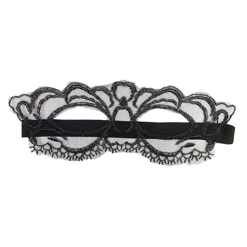 Masque fine dentelle noire