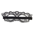 Masque fine dentelle noire